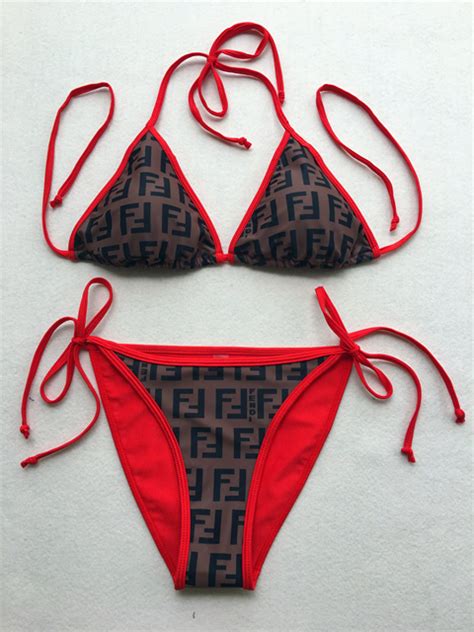 replica fendi t shirts|Fendi bikini dupe.